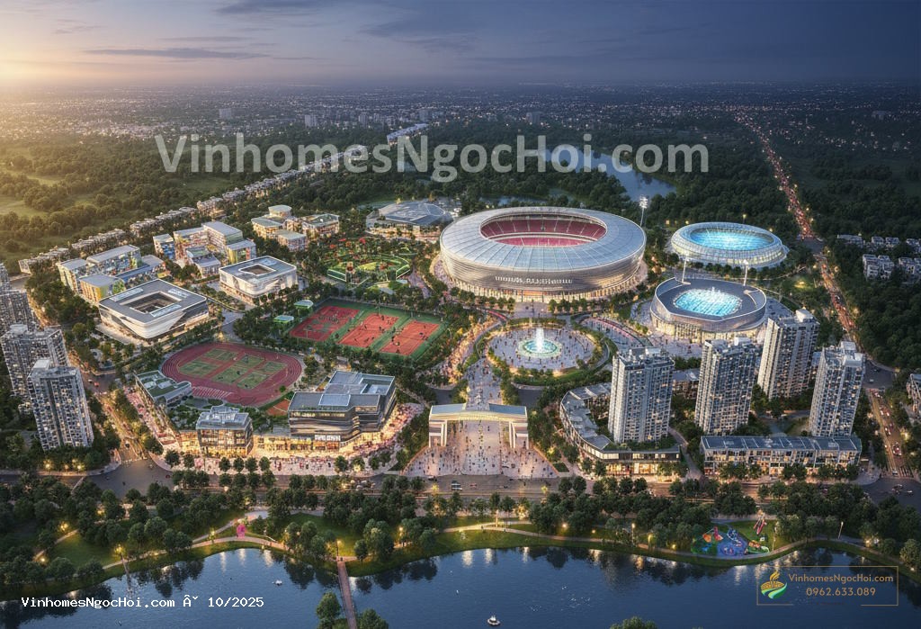 Vinhomes Olympic Ngọc Hồi - Khu đô thị thể thao phía Nam Thủ đô - Hình ảnh dự án Vinhomes Ngọc Hồi Thanh Trì [10/2025]